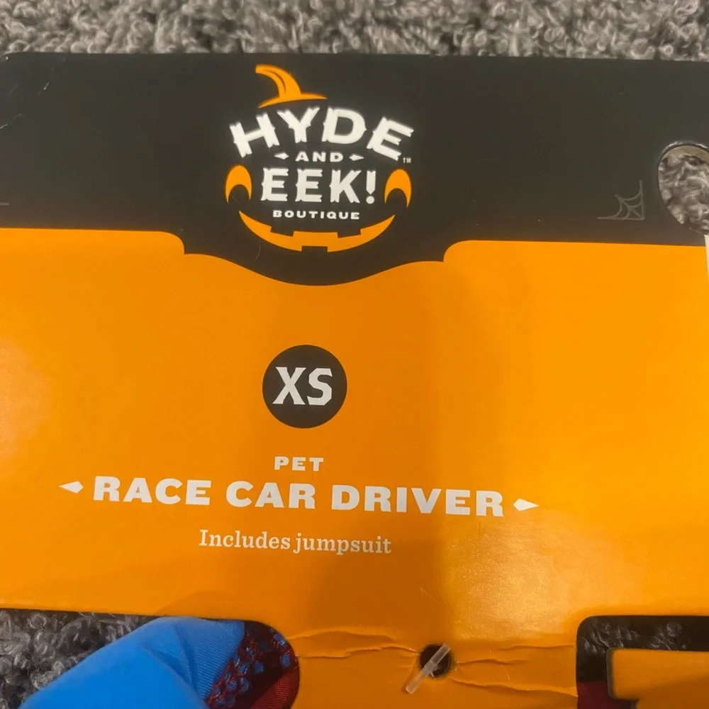 Pet Race Car Driver Costume